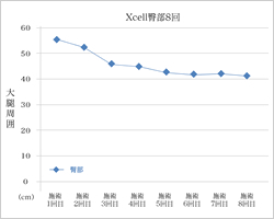 Xcell臀部8回